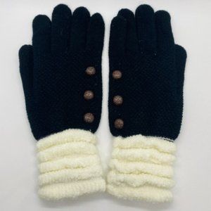 Hand Knitted Glove with Lining, stylish gloves